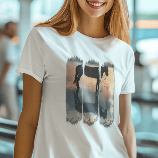 Magic Sunset - T-Shirt für Damen