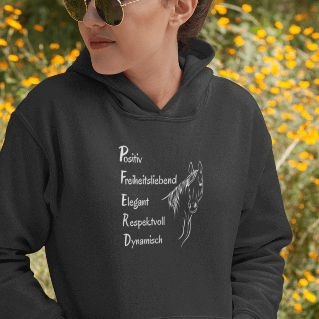 Seelenpferd - Bio-Hoodie für Damen