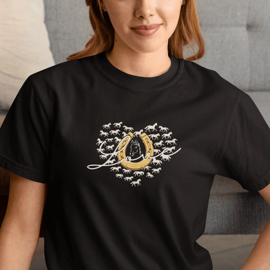 Hufeisenliebe - T-Shirt für Damen