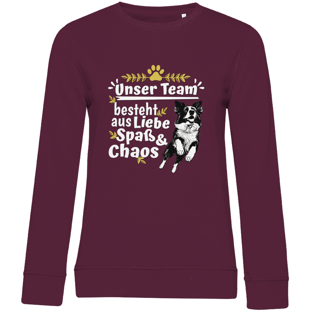 Unser Team - Bio-Sweatshirt für Damen
