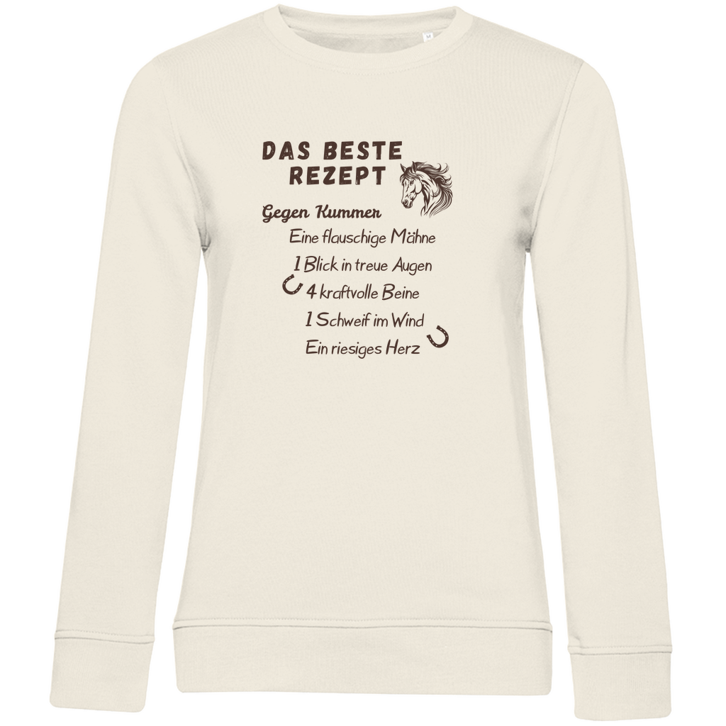 Rezept - Bio-Sweatshirt für Damen