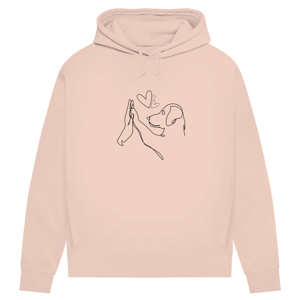 Wahre Liebe- Bio-Hoodie für Damen