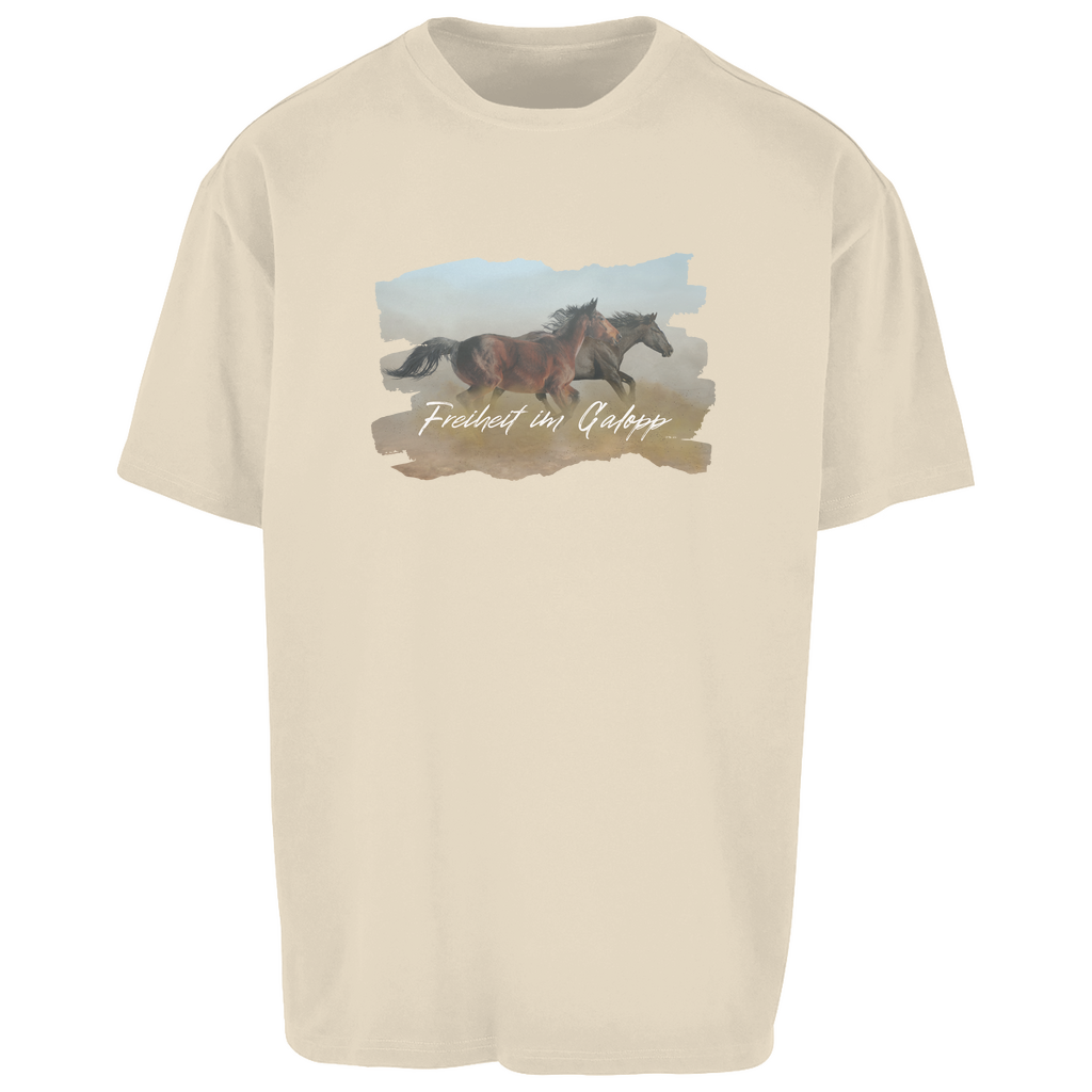 Freiheit im Galopp - Oversize T-Shirt-Unisex