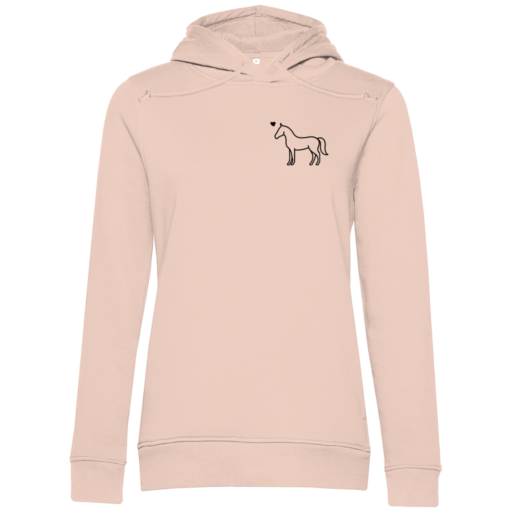 Eleganz mit Herz - Bio-Hoodie für Damen