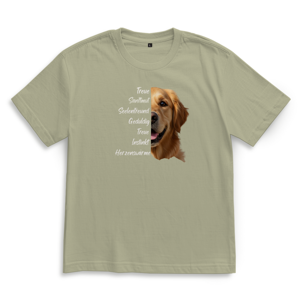 Golden Retriever - Oversize T-Shirt-Unisex
