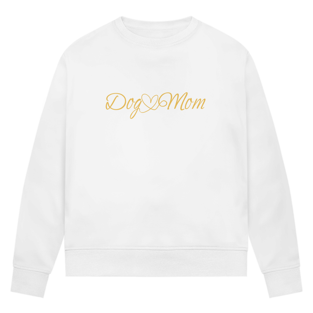 Dog Mom - Bio-Sweatshirt für Damen