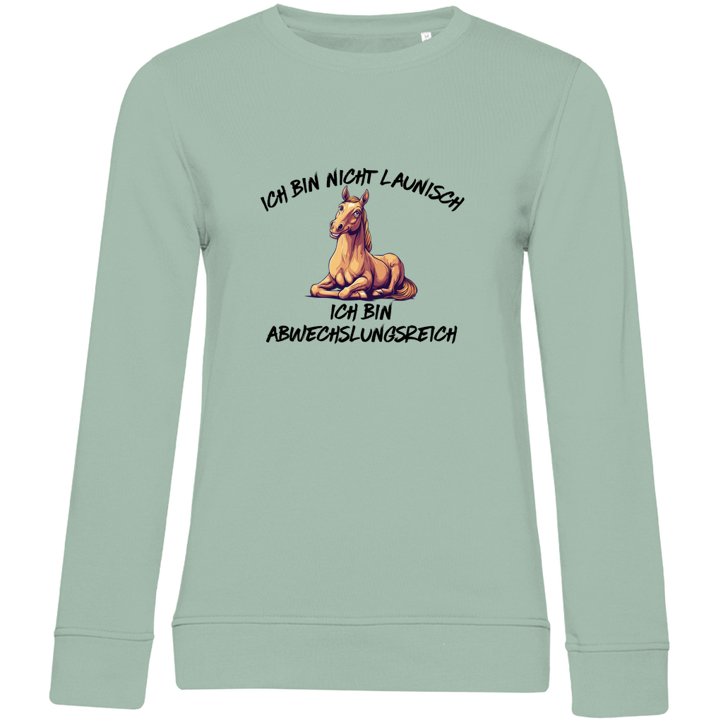 Abwechslungsreich - Bio-Sweatshirt für Damen
