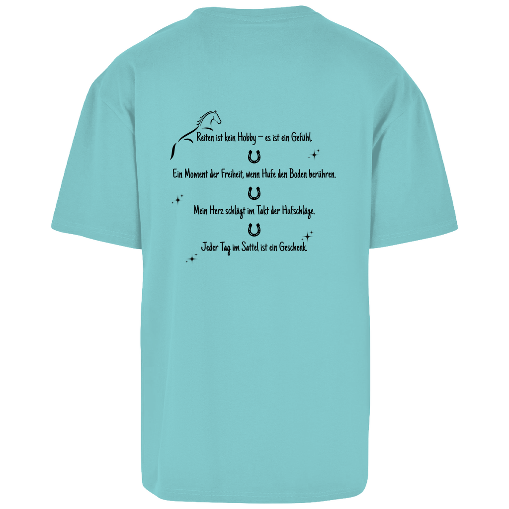 Reiten - Oversize T-Shirt-Unisex