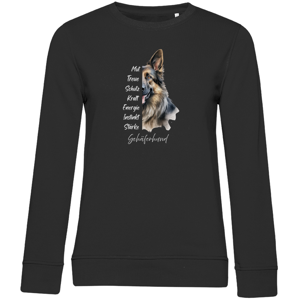 Schäferhund - Bio-Sweatshirt für Damen