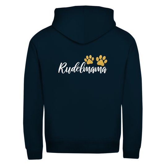 Rudelmama- Zipper-Hoodie Unisex | Rückendruck