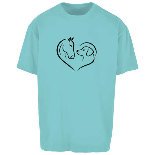 Herzensfreunde - Oversize T-Shirt-Unisex