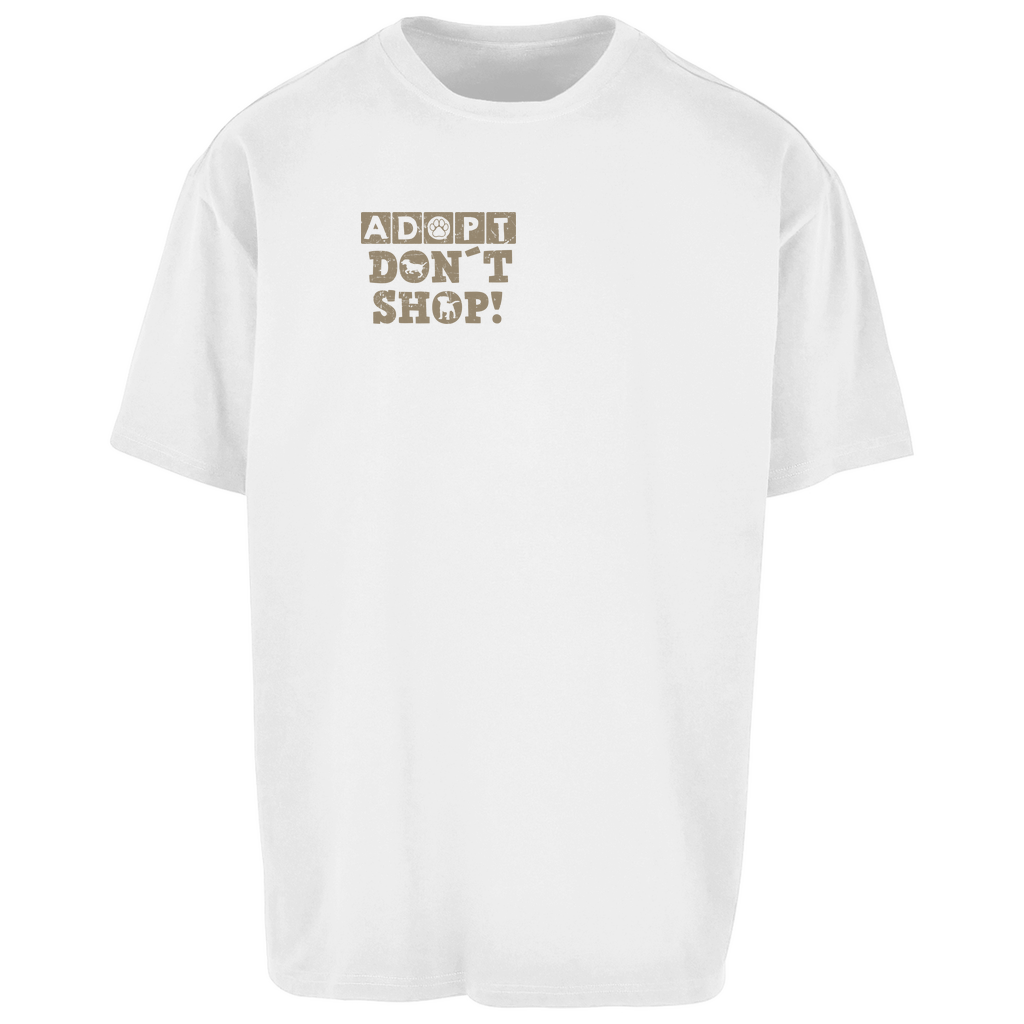 Strays of Streets Adopt Don´t Shop Oversize - Shirt für Damen