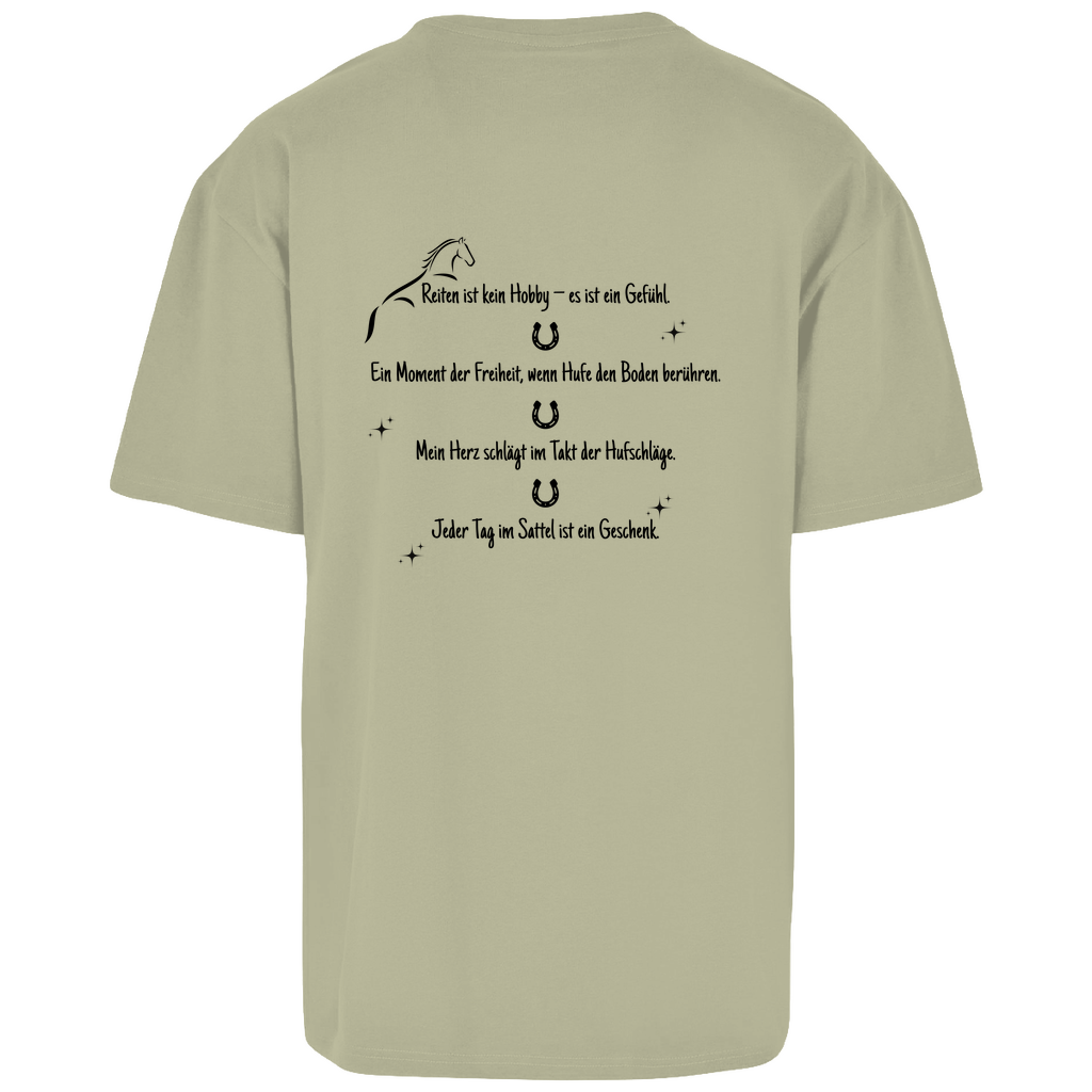 Reiten - Oversize T-Shirt-Unisex