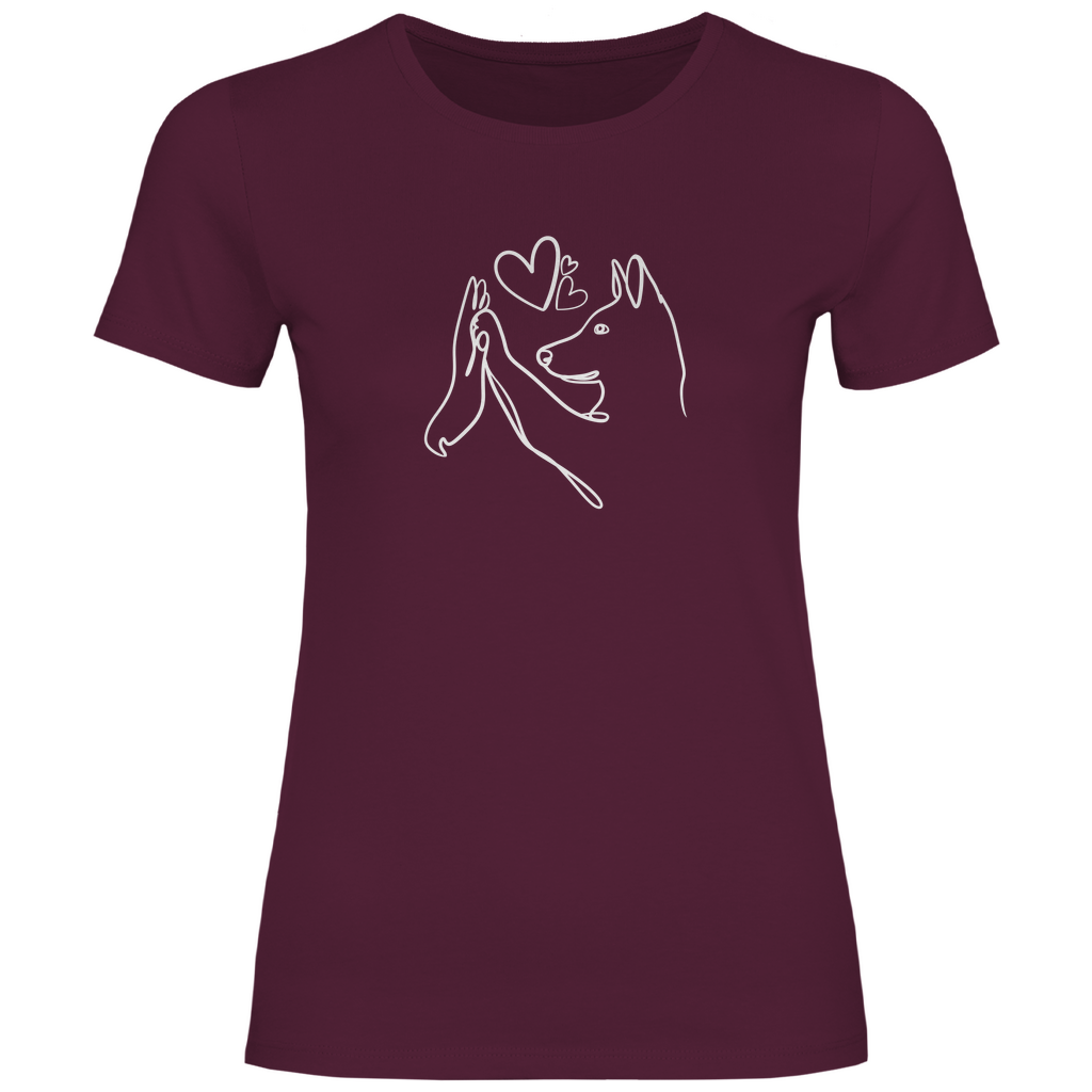 Wahre Liebe Stehohren - T-Shirt für Damen