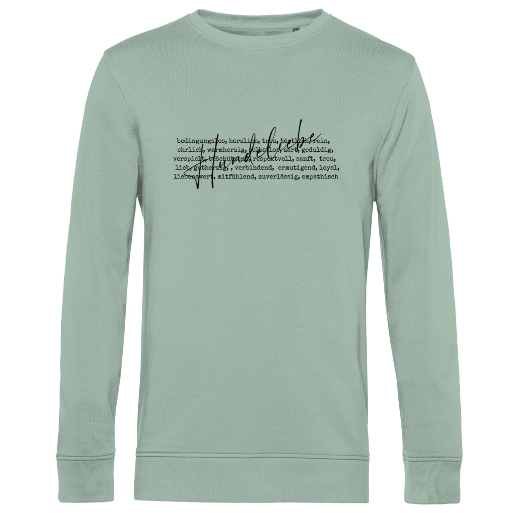 Hunde Liebe ist... - Bio-Sweatshirt für Herren