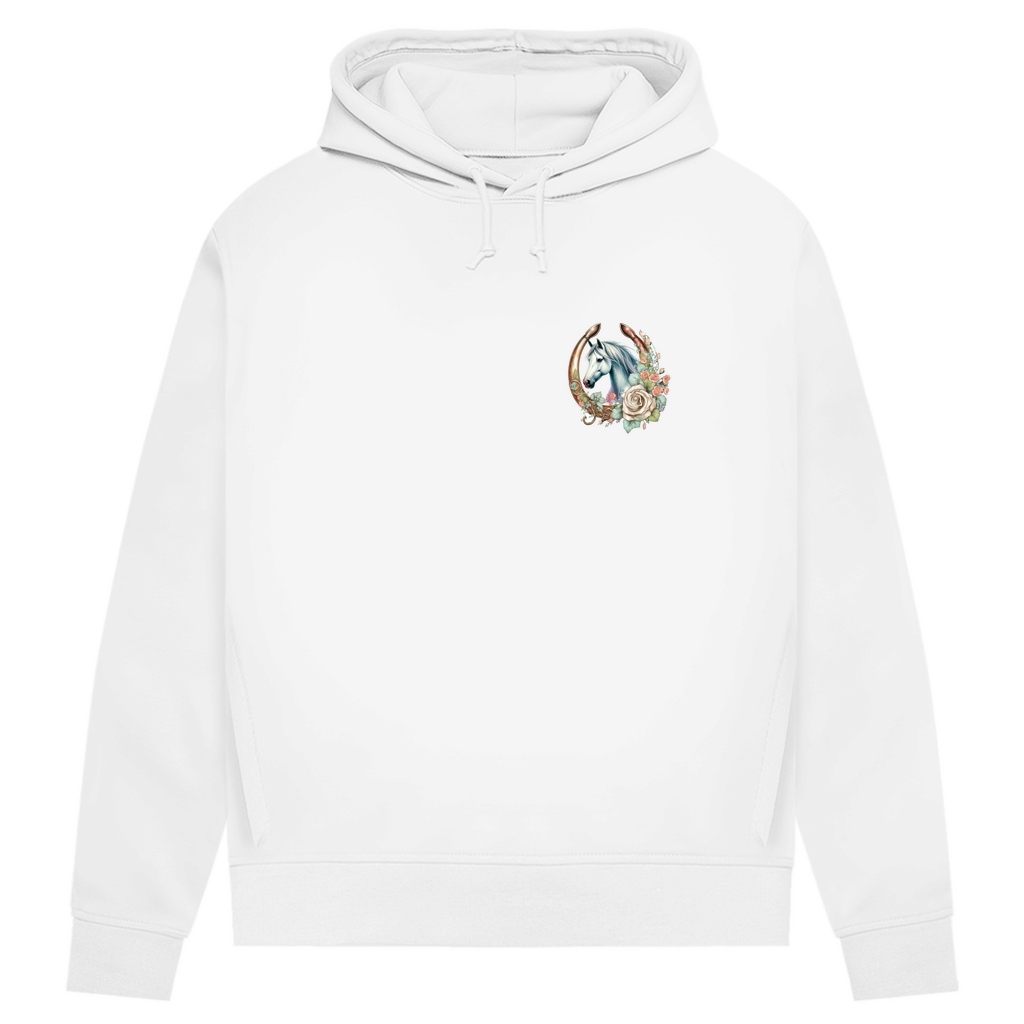 Leidenschaft für Pferde - Bio-Hoodie für Damen