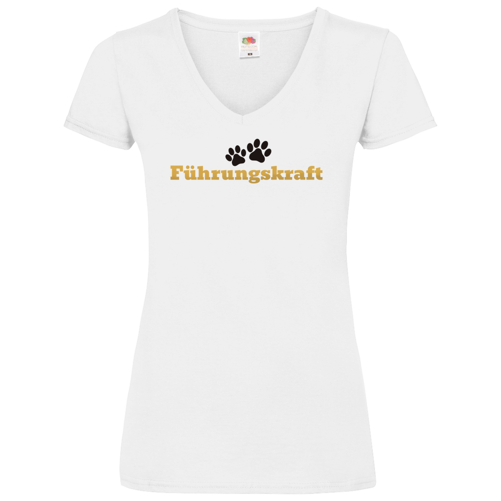 Führungskraft - V-Shirt für Damen
