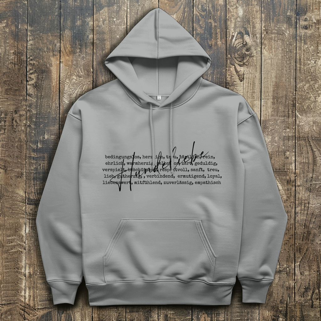 Herren Hoodie Hunde Liebe ist...