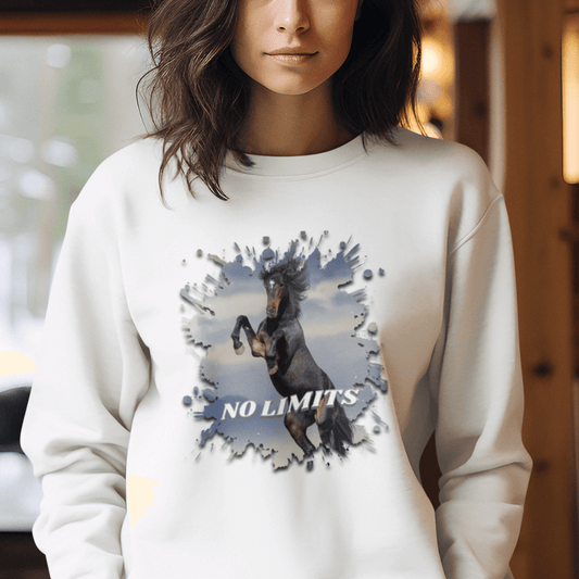 No Limits - Bio-Sweatshirt für Damen