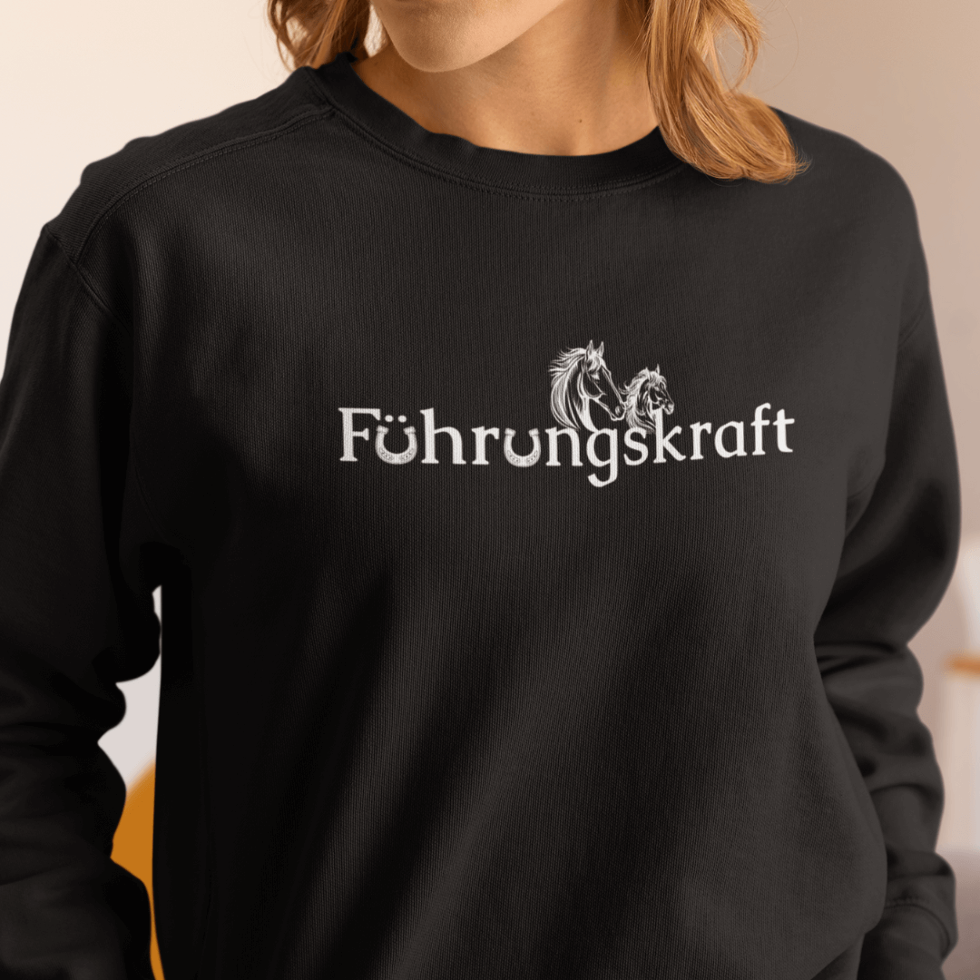 Führungskraft - Bio-Sweatshirt für Damen