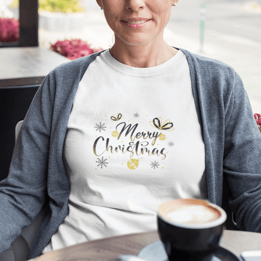 Merry Christmas - T-Shirt für Damen