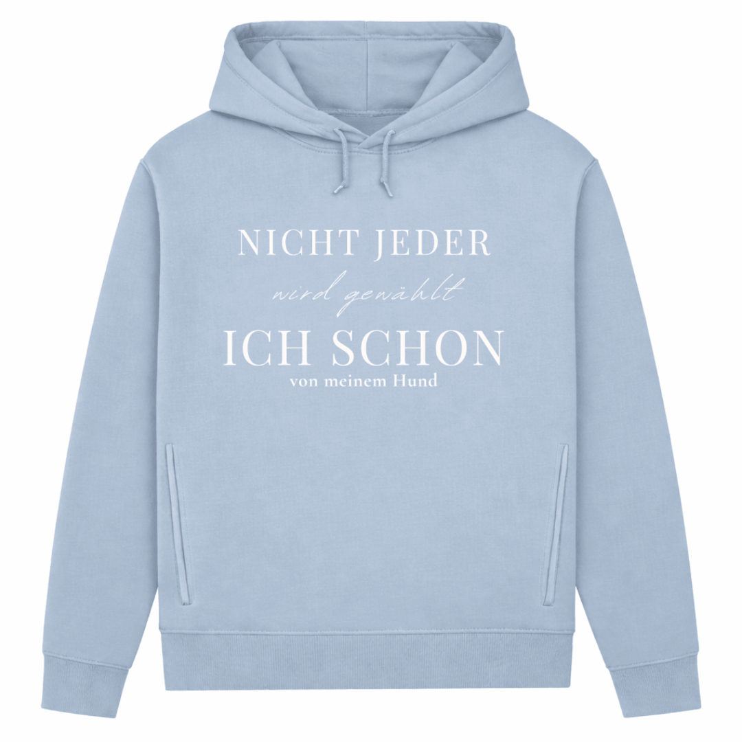 Vom Hund erwählt – Hoodie aus Bio-Baumwolle für Damen