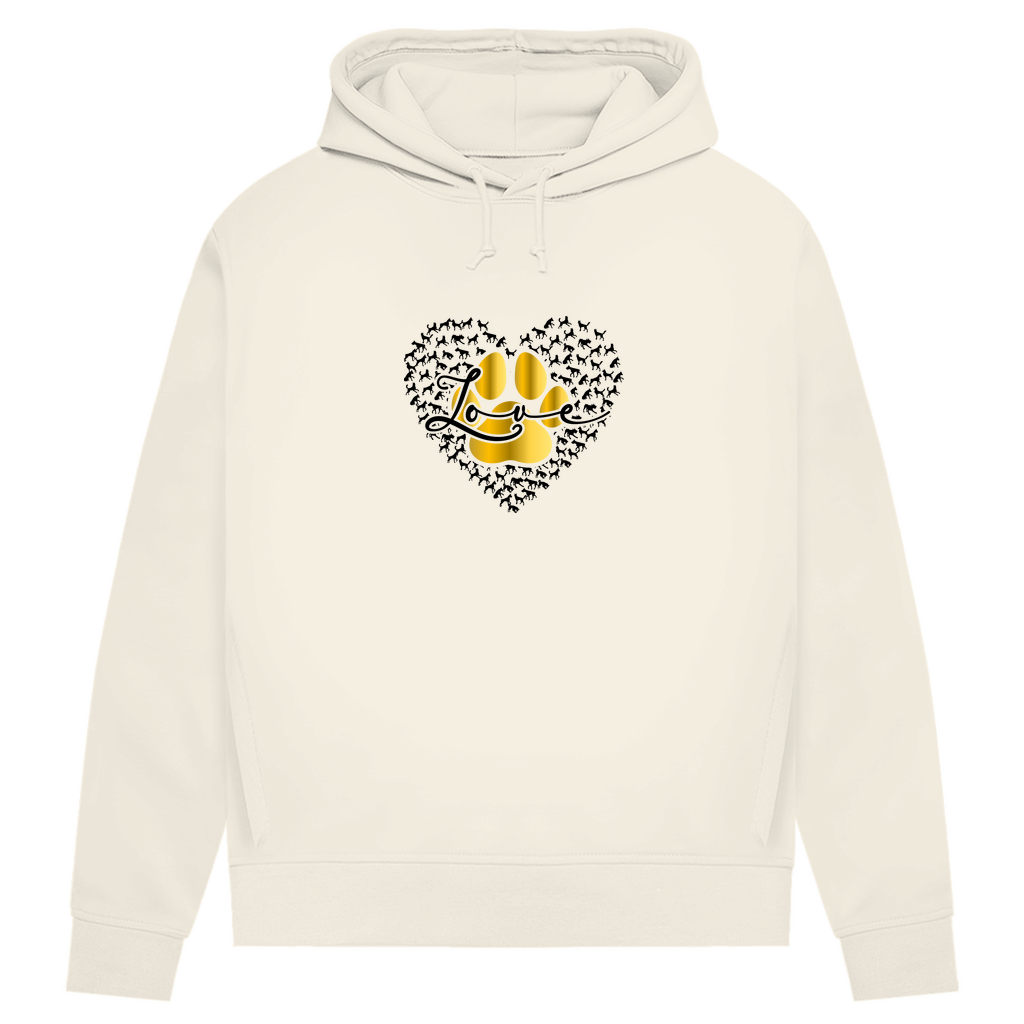 Love Dog - Bio-Hoodie für Damen