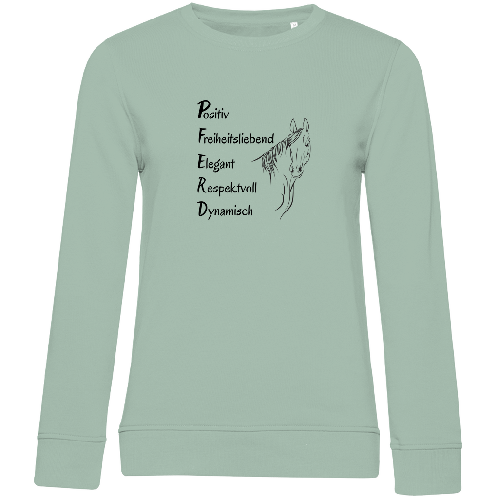 Seelenpferd - Bio-Sweatshirt für Damen