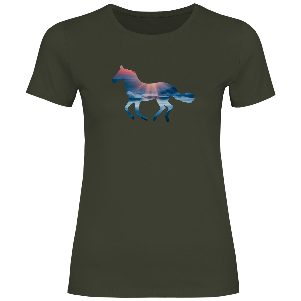 Naturverbunden - T-Shirt für Damen