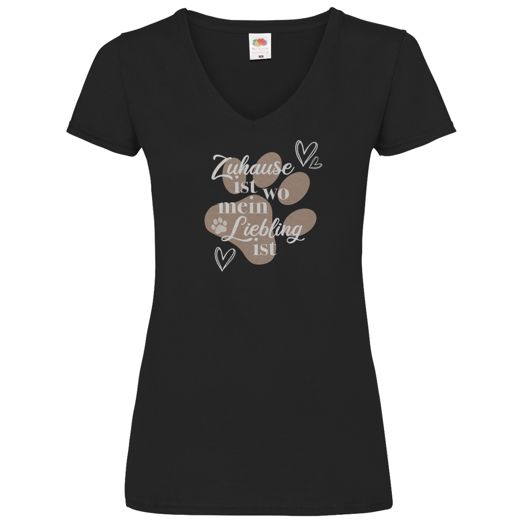 Liebling - V-Shirt für Damen