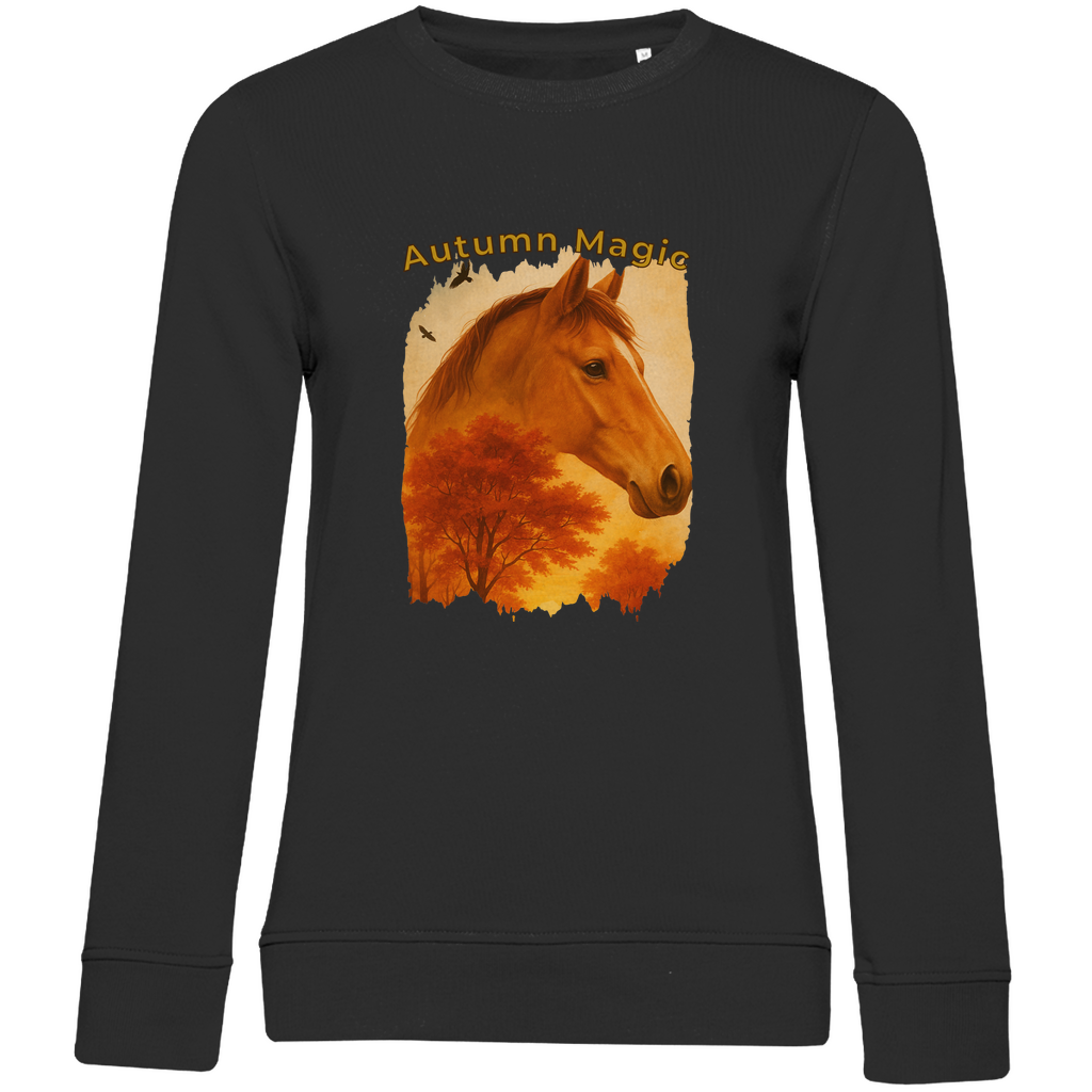 Herbstträume - Bio-Sweatshirt für Damen