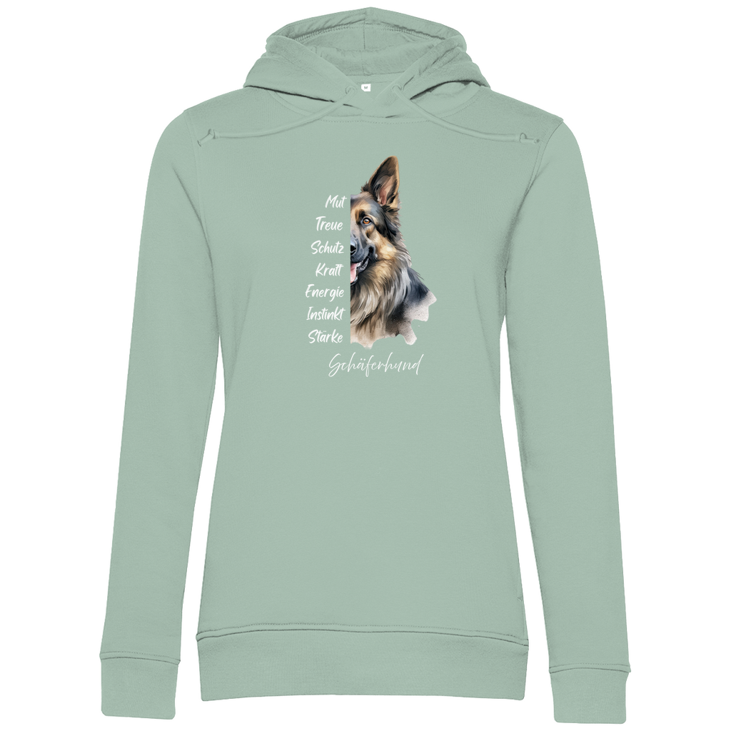 Schäferhund - Bio-Hoodie für Damen