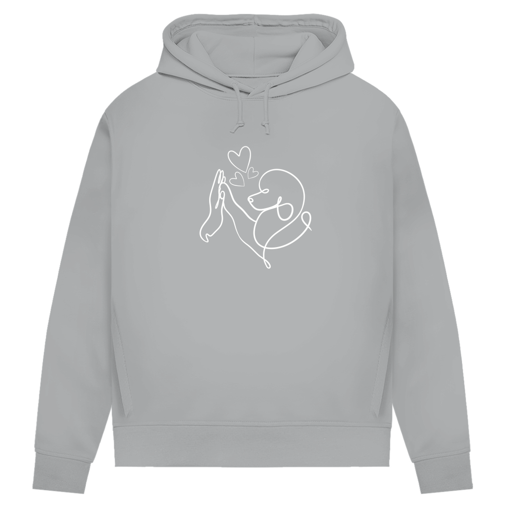 Pudelliebe - Bio-Hoodie für Damen
