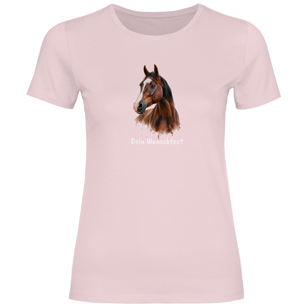 Lieblingspferd - T-Shirt für Damen- Dein Wunschtext