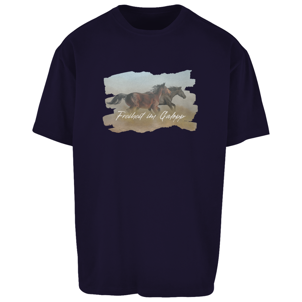 Freiheit im Galopp - Oversize T-Shirt-Unisex