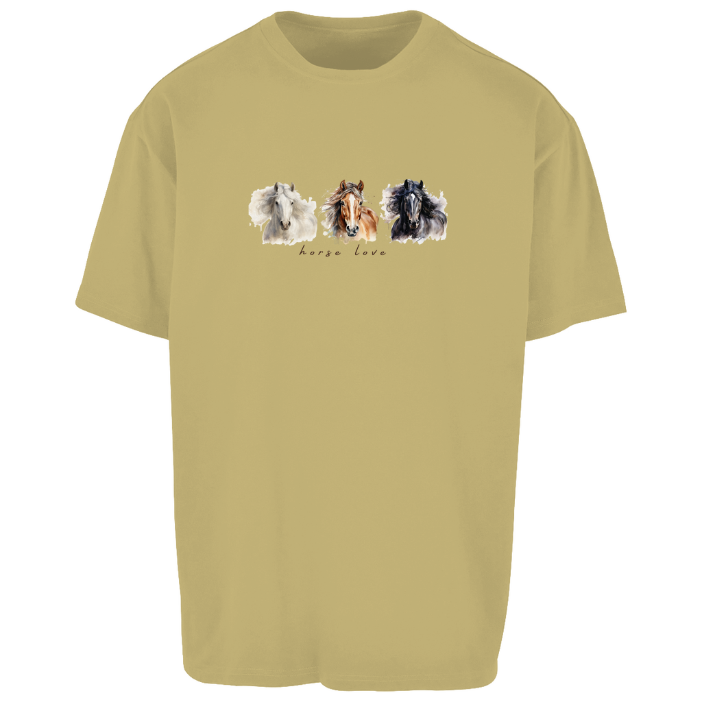 Horse Love - Oversize T-Shirt-Unisex