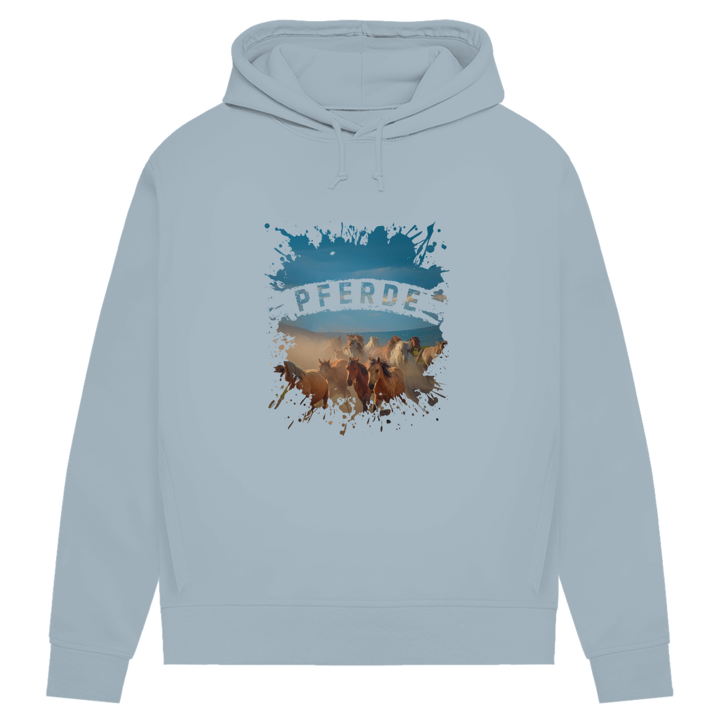 Pferdeliebe - Bio-Hoodie für Damen