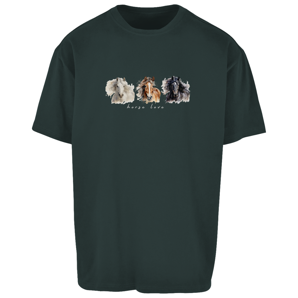 Horse Love - Oversize T-Shirt-Unisex