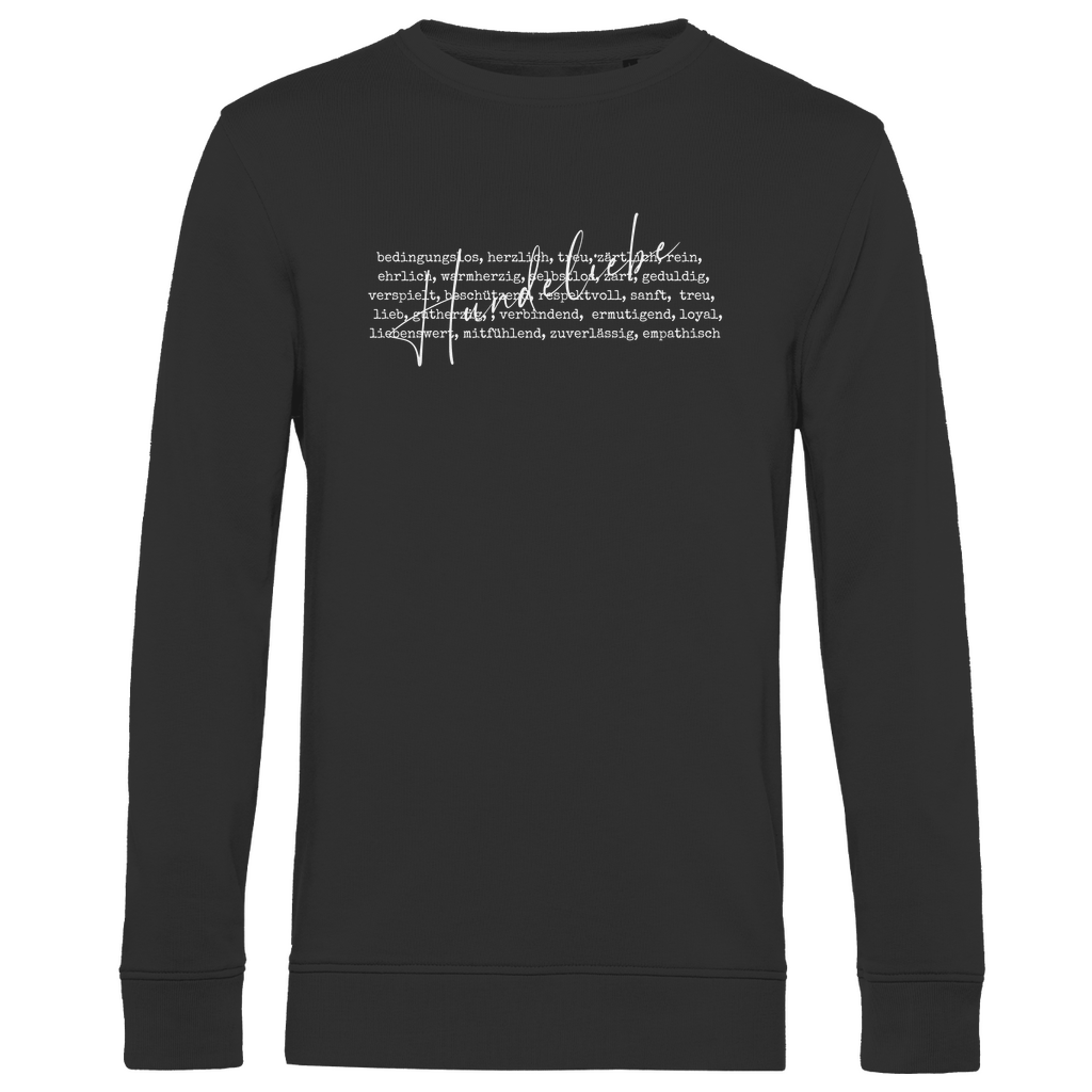 Hunde Liebe ist... - Bio-Sweatshirt für Herren