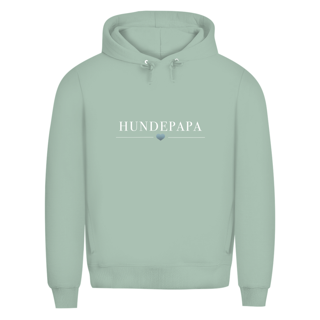 Hundepapa - Bio-Hoodie für Herren