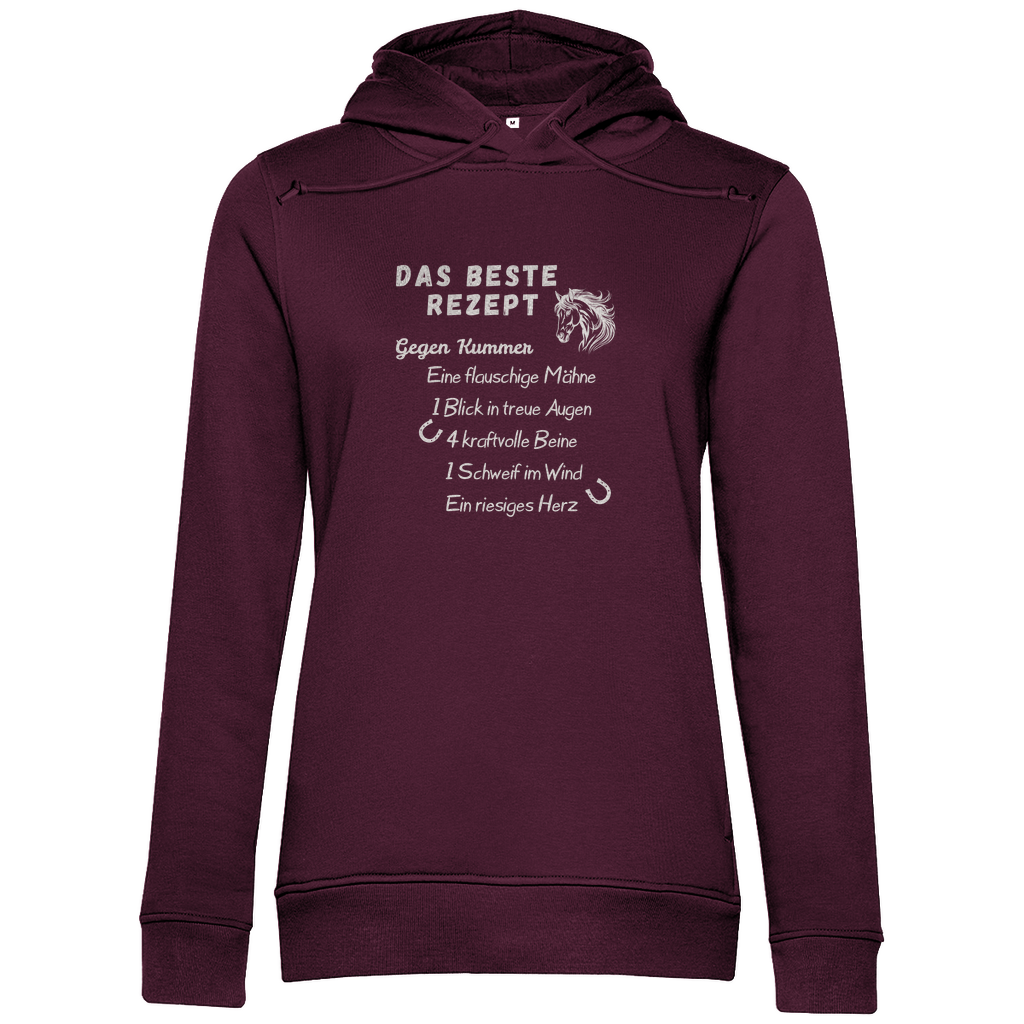 Rezept - Bio-Hoodie für Damen