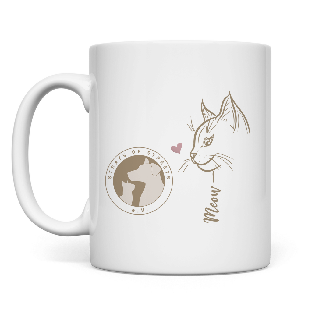 Strays of Streets Meow - Tasse