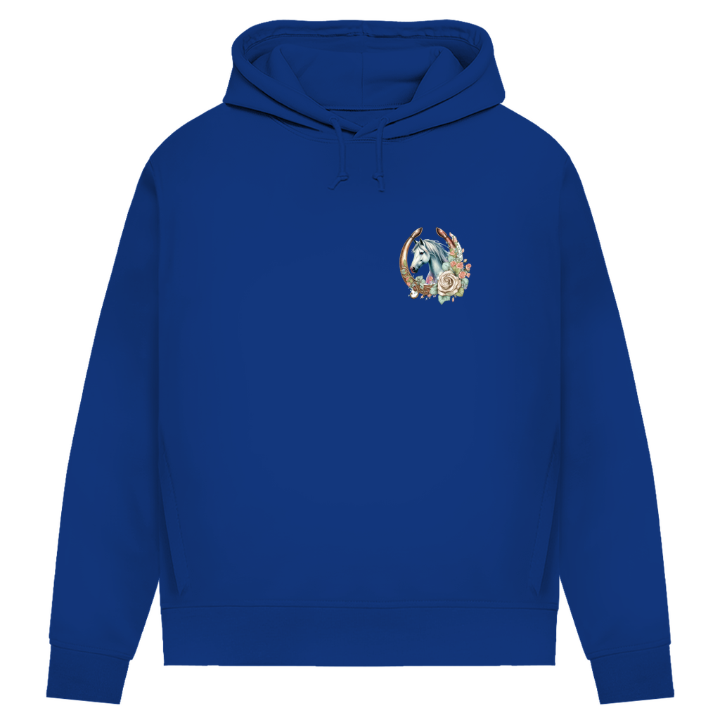 Leidenschaft für Pferde - Bio-Hoodie für Damen
