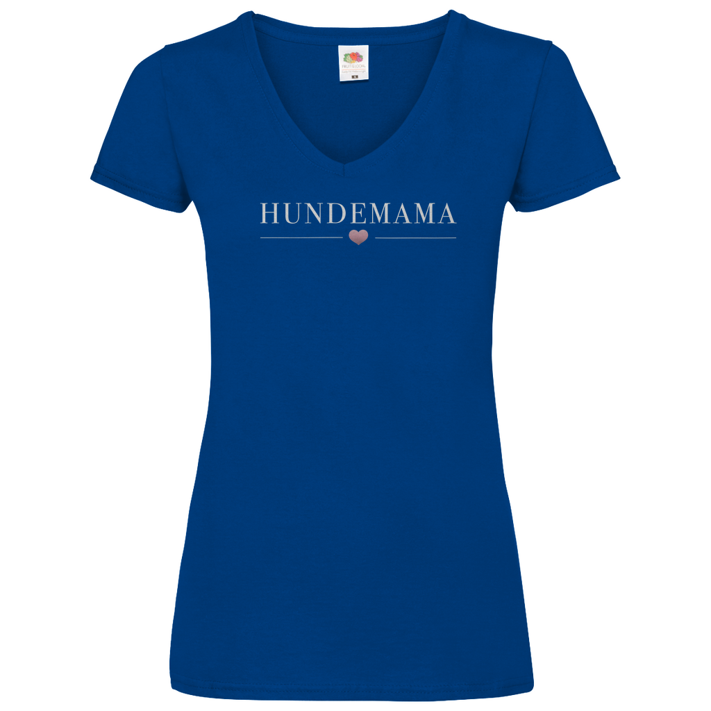 Hundemama - V-Shirt für Damen