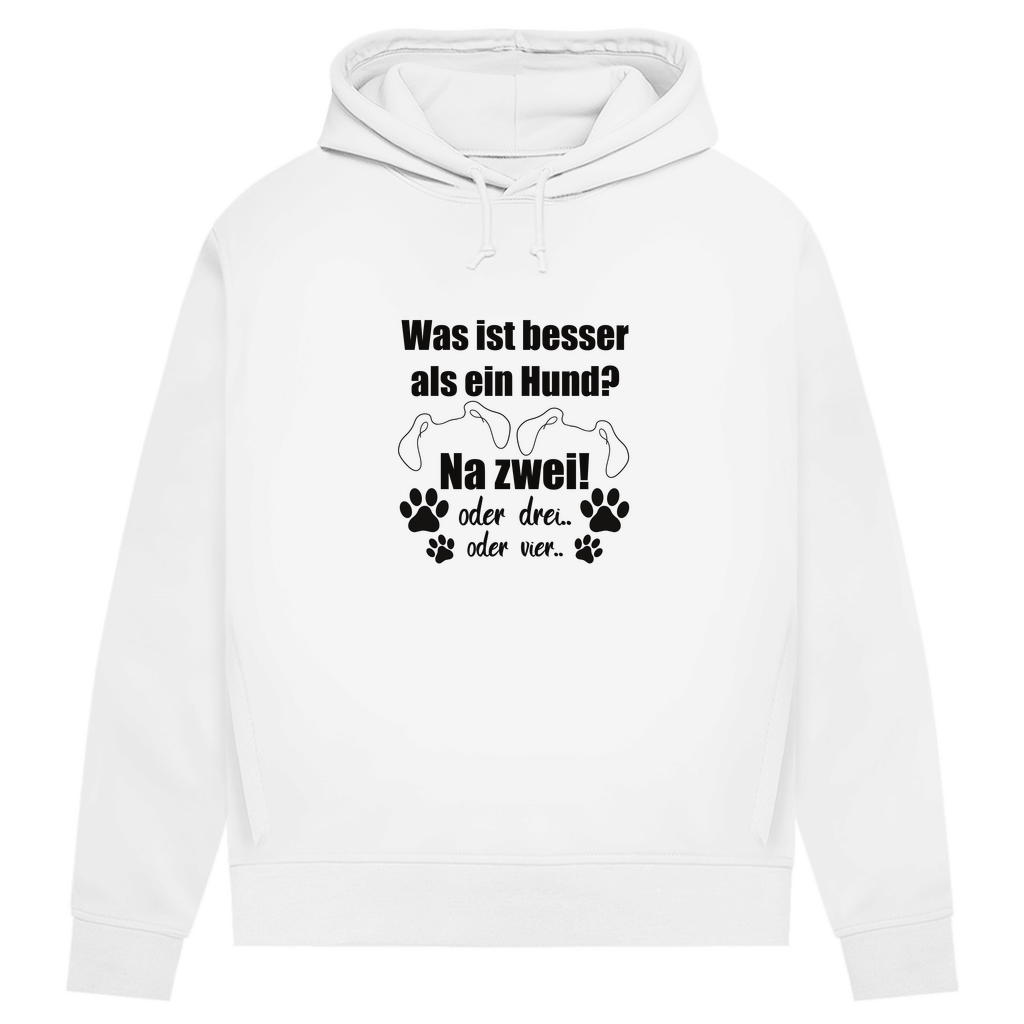 Je Mehr Desto Besser - Bio-Hoodie für Damen