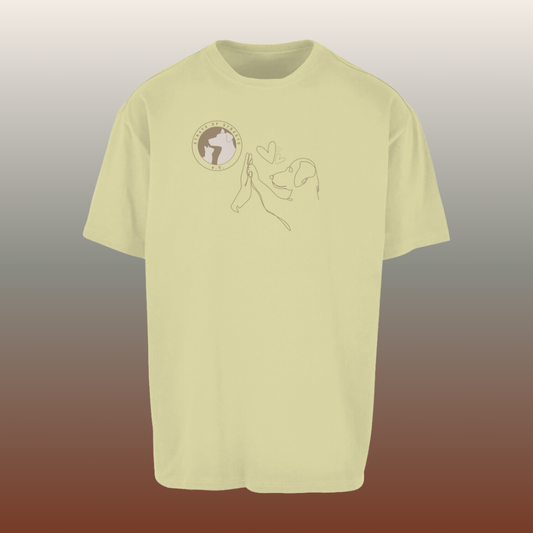 Line Art - Oversize-Shirt für Damen | Strays of Streets