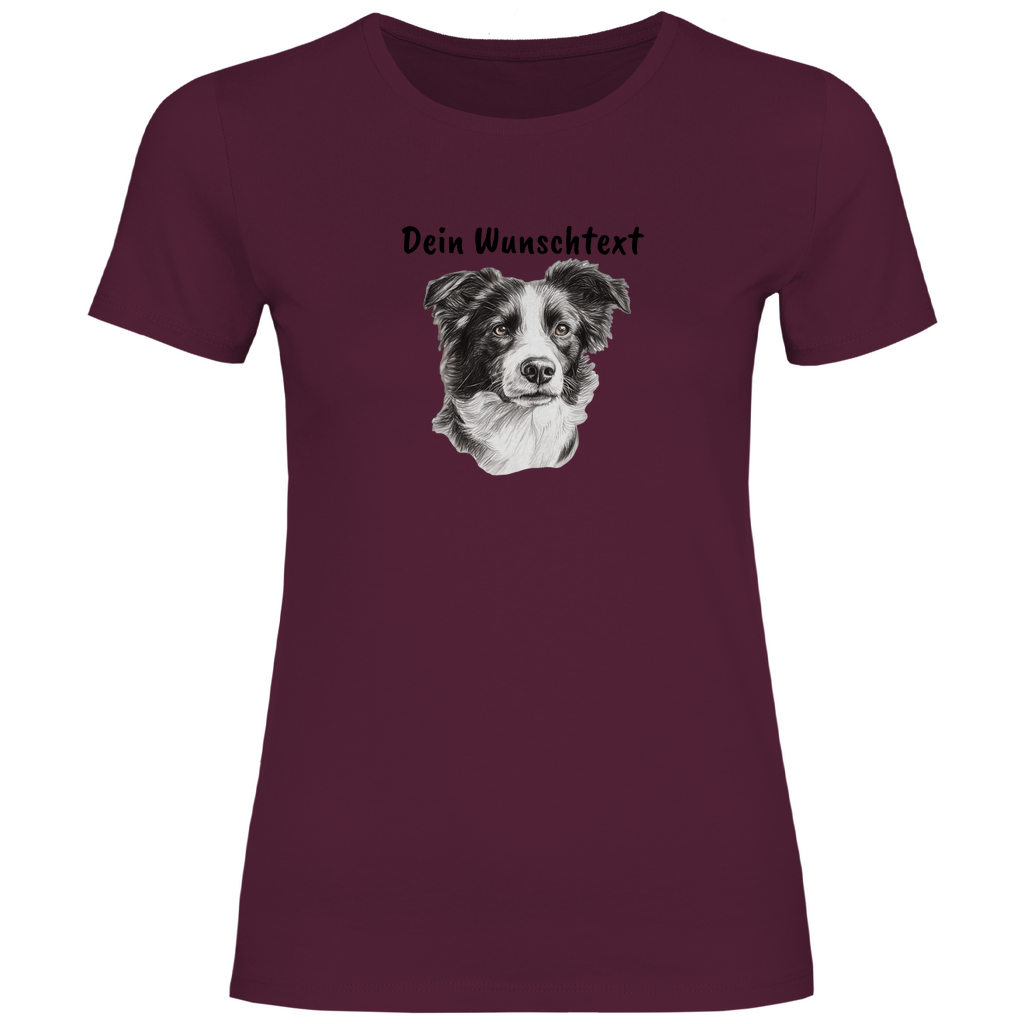 Fellfreund -T-Shirt für Damen- Dein Wunschtext