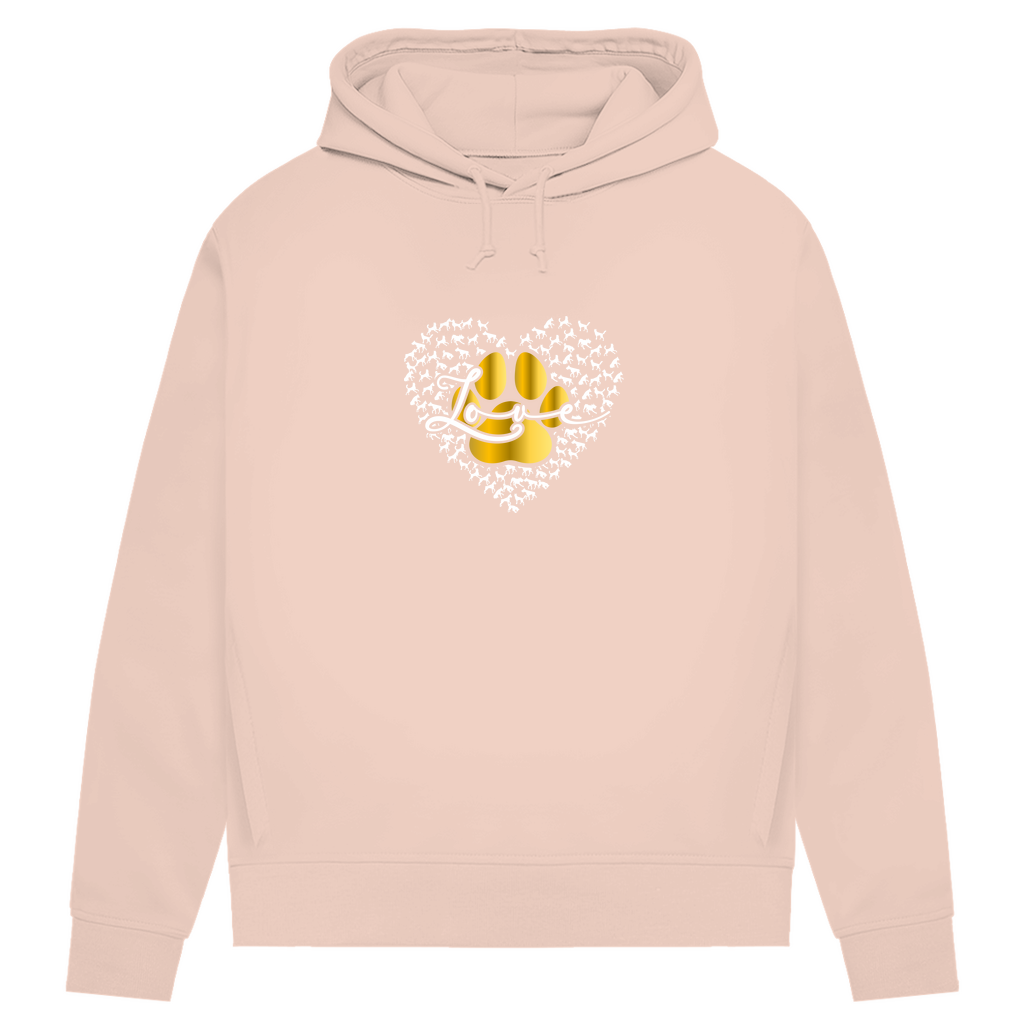 Love Dog - Bio-Hoodie für Damen