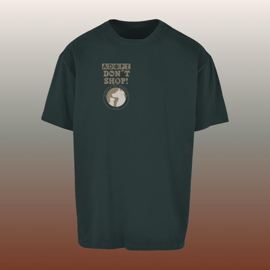 Adoption Matters - Oversize-Shirt für Frauen | Strays of Streets | Brustmotiv