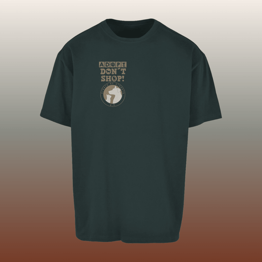 Adoption Matters - Oversize -Shirt für Herren | Strays of Streets | Brustmotiv